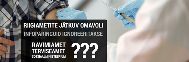 Ravimi- ja terviseameti omavoli. Infopäringuid ignoreeritakse!