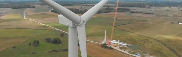 Kõik Enefit Greeni uued tuulepargid on jõudnud tuulikute püstitamiseni