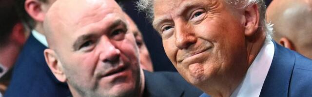 Donald Trump saab oma tahtmise. Valges Majas toimub UFC võitlusõhtu