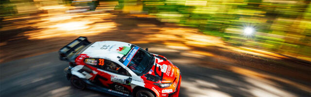 Evans lõpetas Jaapani ralli 2026 avapäeva liidrina