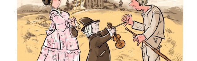 Seitsmesaja-aastase orjapõlve helgeid hetki - mõni pärisori sai kahemehepidajast mõisaprouale viiulit kääksutada