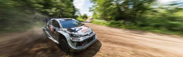 DELFI VIDEO | Rovanperä andis kuuma Eesti testil. Rehv läks nii Toyota kui ka Delfi ekipaažil