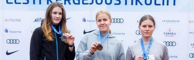 Kris Riin Veri tõi Eesti meistrivõistlustel medali lisa