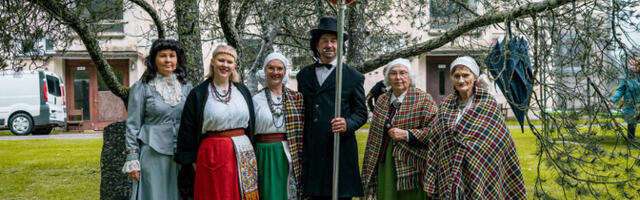 Pildid: laulu- ja tantsupeo tuli rändas Viljandimaal