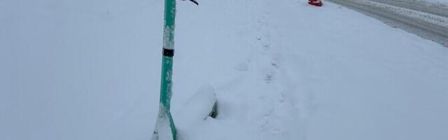 Väike-Maarjas sadas öösel maha 24 sentimeetrit lund