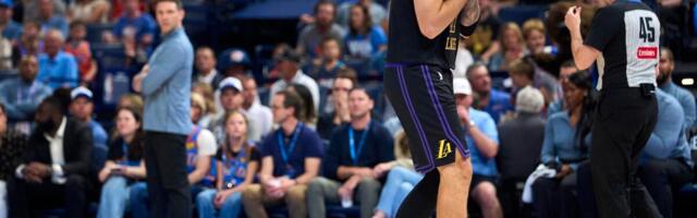 Povreda i suze Luke Dončića u brukanju Lejkersa u Oklahomi (Video/Foto)