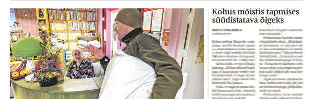 Lääne Elu paberleht laupäeval, 25. oktoobril