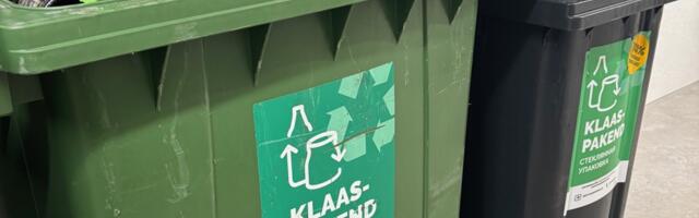 Pühade ajal koguti rekordkogus klaaspudeleid ja -purke