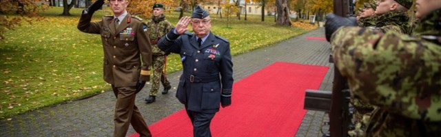 NATO sõjalise komitee esimees külastas Eestit