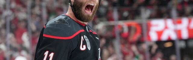 VIDEO | Hurricanes jõudis Stanley karikast võidu kaugusele, tribüünil oli ka Erling Haaland 