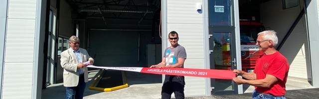 Aru­kü­la uus  pääs­te­de­poo on val­mis