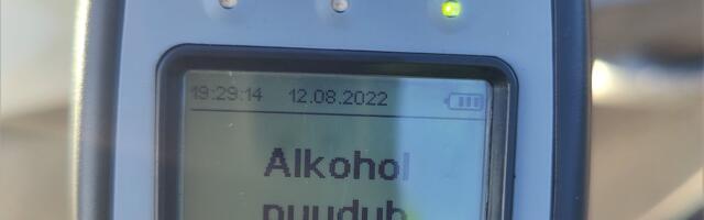 Liiklusest kõrvaldati 134 sõidukijuhti, kes olid rooli keerama asudes juhtimiseks sobimatus seisundis