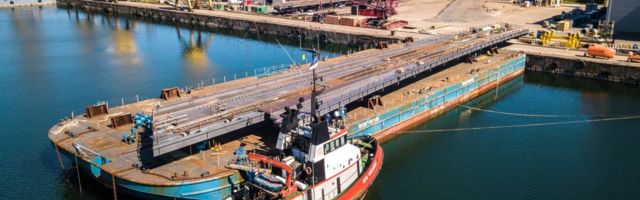 BLRT Grupp saatis raudteesilla viimased osad Rootsi