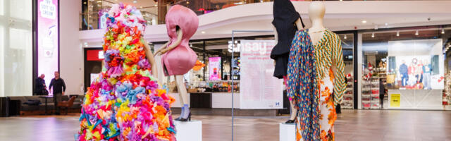 Nautica keskuses avati eklektiline moenäitus