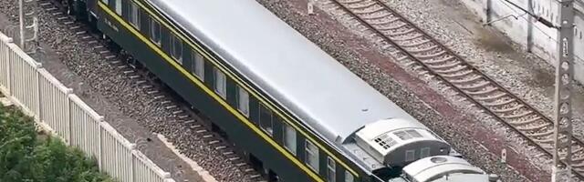 Kim Jong-uni soomusrong saabus Pekingisse