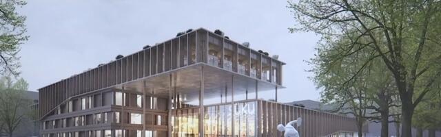 В Тарту проходит выставка работ, представленных на архитектурный конкурс центра Siuru