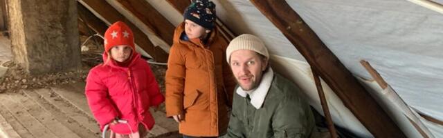 Saates “Laupäev isaga” askeldab lastega laulja Robert Linna