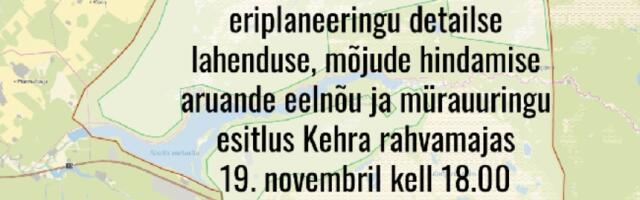 Otseülekanne 19.11.2024 - 18:00: Kuidas mõjutab Soodla harjutusväli kohalike elu?