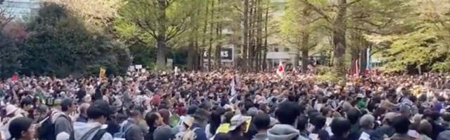 Jaapanis toimuvad WHO pandeemialepingu tõttu massilised protestid