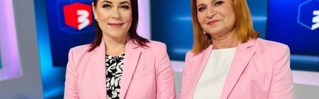 FOTOD | Annely Adermann ja Sirje Eesmaa võtsid „TV3 uudistes“ juubelikuu kokku. „Juba tekkis vallatu mõte, et nii võiks edaspidigi saateid läbi viia“
