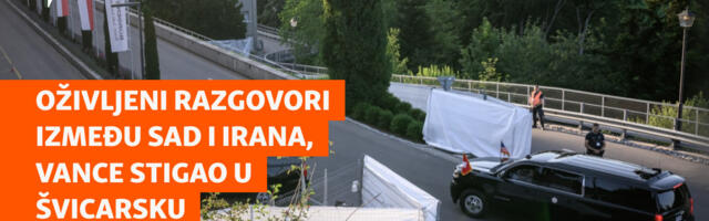 Oživljeni razgovori između SAD i Irana, Vance stigao u Švicarsku