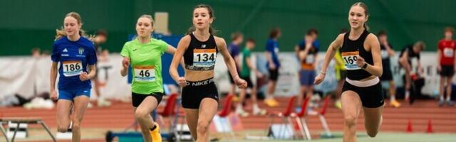 Noored kergejõustiklased püstitasid nädalavahetusel kolm uut rekordit