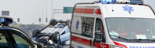 HAOS NA BUBANJ POTOKU! Prevrnuo se automobil - STVARAJU SE OGROMNE GUŽVE! (VIDEO)