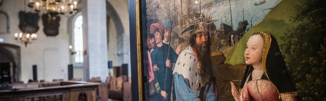 FOTOD | Niguliste muuseumis avatud näitus keskendub pühakuks kuulutatud Iiri printsessi traagilisele eluloole