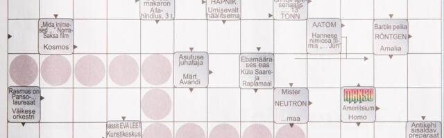 Ristiku Ristsõnad: 18. mai 2025 ristsõna ja sudoku