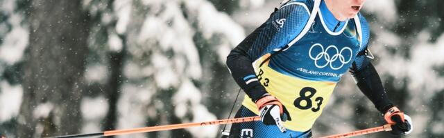 Eesti laskesuusameeskond tõusis kahe viimase vahetusega esikümnesse