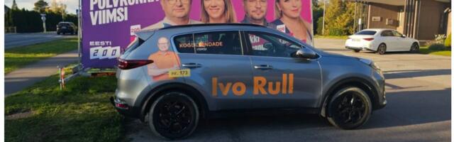 VALIMISSAHINAD | Eesti 200 ja Ivo Rull kaklevad Viimsi parklas