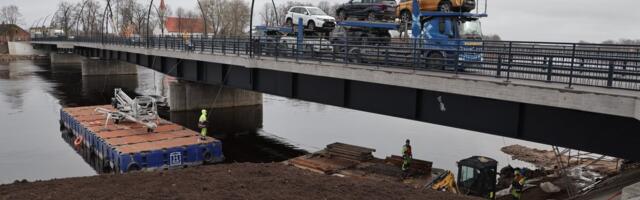 VIDEO ja FOTOD | Lätis avati pidulikult Salatsi jõe sild