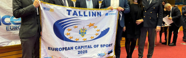 TALLINNALE ANTI ÜLE EUROOPA SPORDIPEALINNA TIITEL 