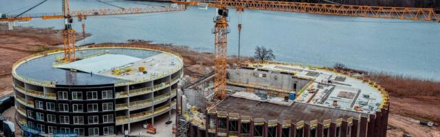 VIDEO ja FOTOD | Tagasilöökidest hoolimata kerkib Oleg Grossi Viljandi spaahotell jõudsalt