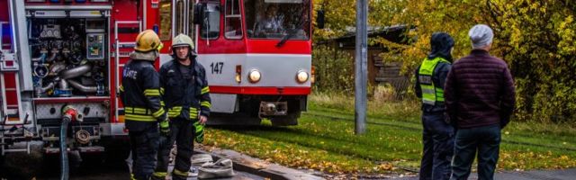 Koplis hakkas tramm piduririkke tõttu tossama, olukorra lahendas politsei