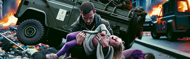 Dublinis toimus pussitamine, viga said ka väikesed lapsed