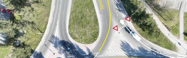 Tähelepanu autojuhid_ ühel Tallinna keerukal ristmikul muutus liikluskorraldus