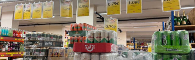 PILTUUDIS: õlle hinnad Murati poes Lätis