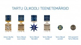 Selgunud on Tartu Ülikooli uute teenetemärkide kavalerid Tartu Ülikool