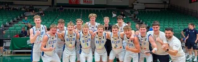 Eesti U-18 korvpallikoondis krooniti Põhjamaade meistriks