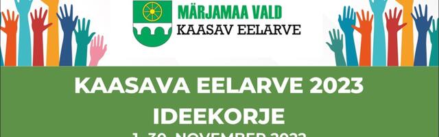 Märjamaa valla kaasava eelarve 2023 ideekorje