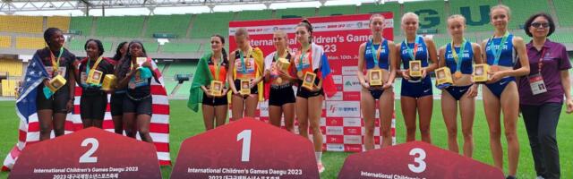 Tartu noortekoondis tegi Rahvusvahelistel Laste Mängudel hea tulemuse