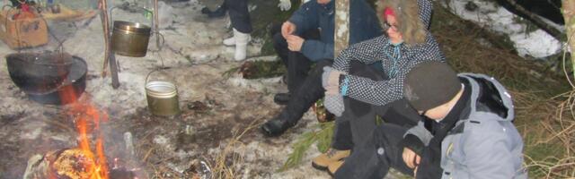 Kääpa Kooli õpilased osalevad loodusõppeprogrammis „Hakkamasaajad looduses“