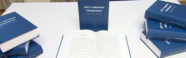 Reporter: Avaldati uus kommenteeritud väljaanne Eesti põhiseadusest
