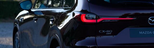 Mahukas ja stiilne 7-kohaline Mazda CX-80