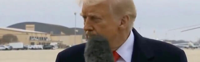VIDEO: Trump sai mikrofoniga vastu vahtimist