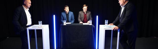 JÄRELVAADATAV | „Eesti sport vajab töörahu.“ EOK presidendikandidaadid Teigamägi ja Tudeberg pidasid esimese debati