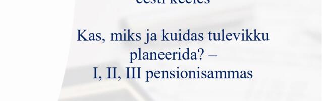 Lasnamäe Linnaosa Valitsus kutsub elanikke pensionitarkuse tasuta  infotundidesse