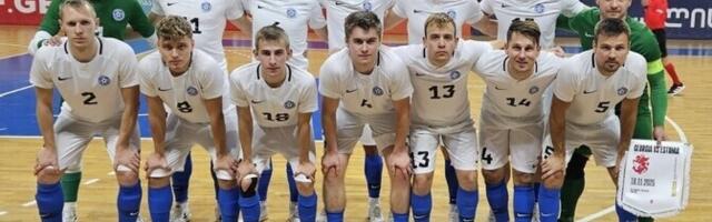 Saalijalgpallikoondis kaotas Gruusiale taas suurelt