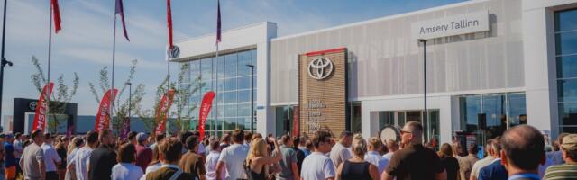Amserv avas Peetris Põhjamaade suurima Toyota autoesinduse